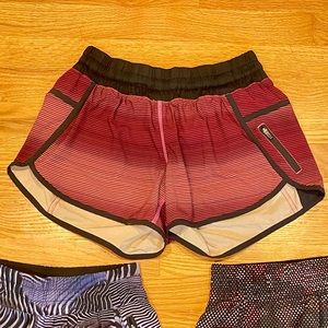 Lululemon Striped Trackers size 8